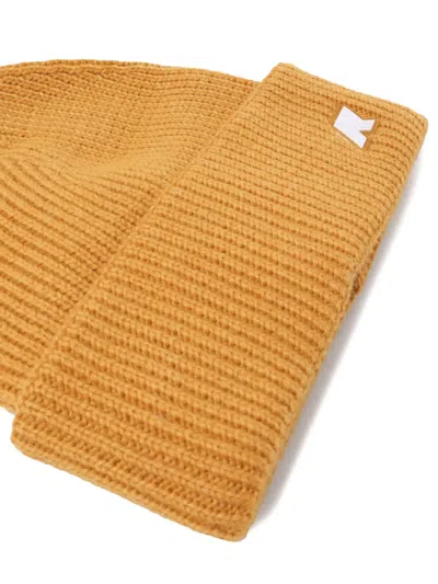K-way Logo-detail Ribbed Beanie