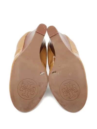 Pre-owned Tory Burch  70mm Wedge Pumps