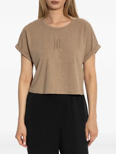 By Malene Birger Hrdalia Embroidered-logo T-shirt