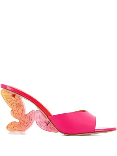 Sophia Webster Paloma Butterfly-wing Heeled Sandals