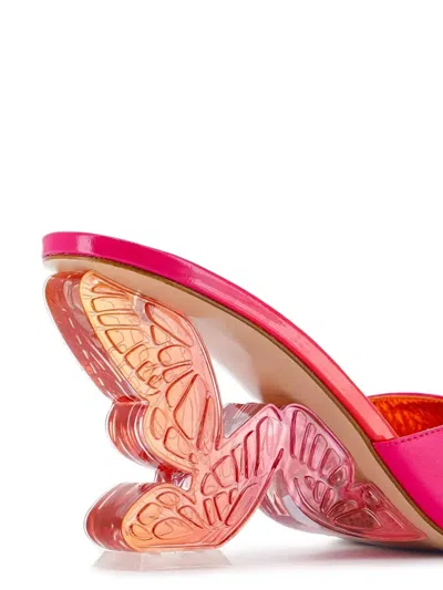 Sophia Webster Paloma Butterfly-wing Heeled Sandals