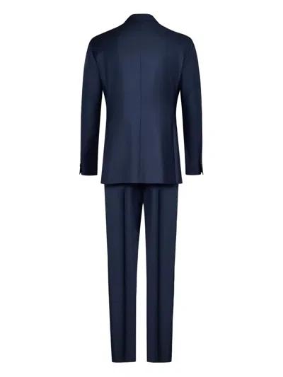Franzese Collection Franzese Napoli Lapo Elkann Model Suit In Blue