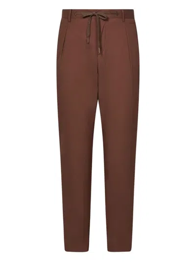 Franzese Collection Franzese Napoli Stefano De Martino Model Trousers In Brown