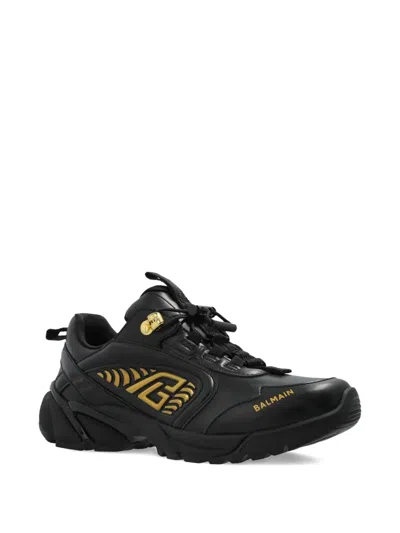 Balmain Cosmic Dust Logo-detail Sneakers