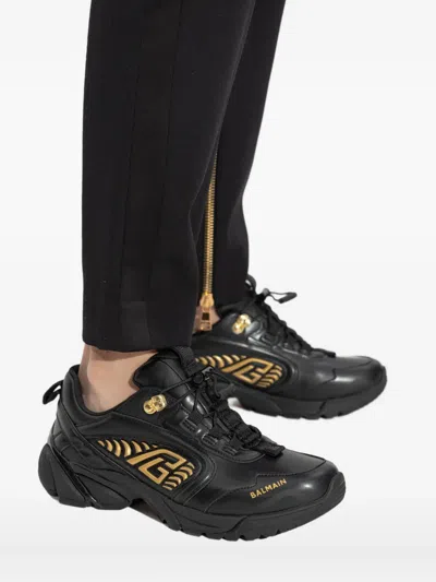 Balmain Cosmic Dust Logo-detail Sneakers