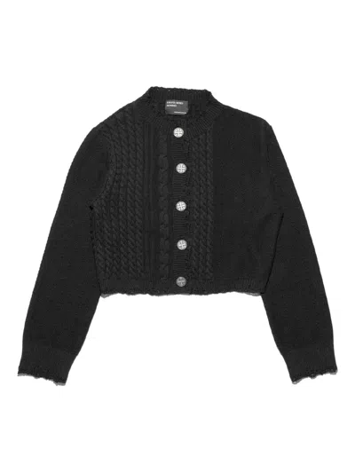 Enfants Riches Deprimes Cable-knit Button Cardigan