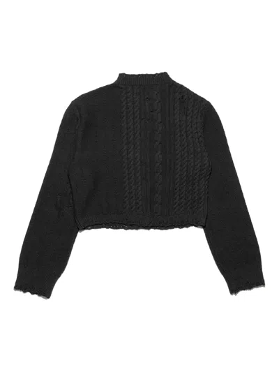 Enfants Riches Deprimes Cable-knit Button Cardigan