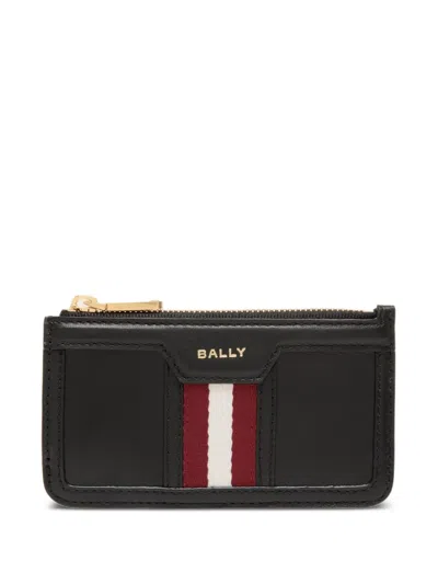 缎带细节拉链卡夹