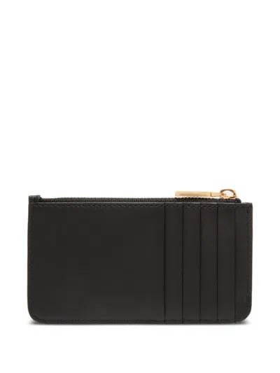 缎带细节拉链卡夹