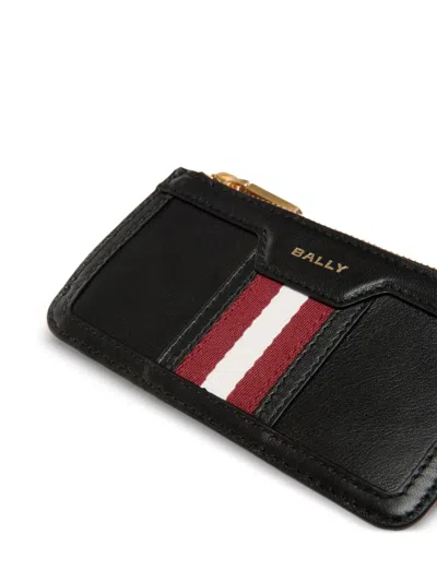 缎带细节拉链卡夹