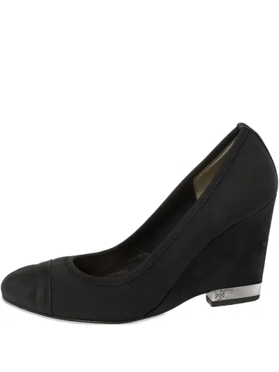 Pre-owned Tory Burch  90mm Wedge Pumps