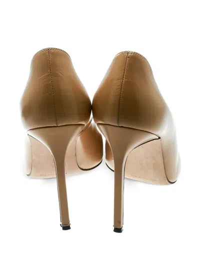 Pre-owned Manolo Blahnik  105mm Leather Pumps