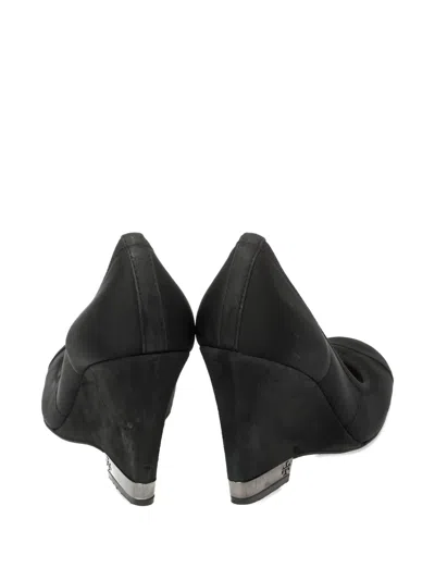 Pre-owned Tory Burch  90mm Wedge Pumps