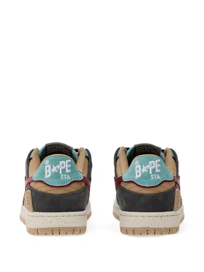A Bathing Ape Sk8 Sta #4 Sneakers In Multi