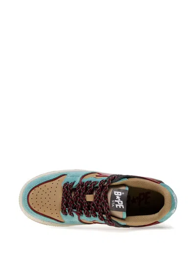 A Bathing Ape Sk8 Sta #4 Sneakers In Multi