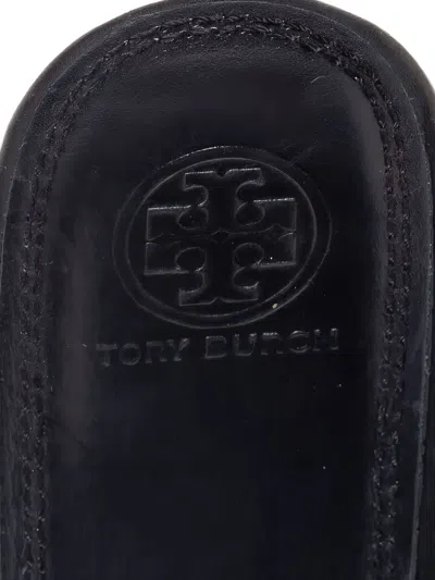Pre-owned Tory Burch  70mm Laser-cut Platform Sandals