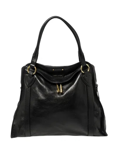 Pre-owned Marc Jacobs Vintage  Wellington Satchel Bag In Black