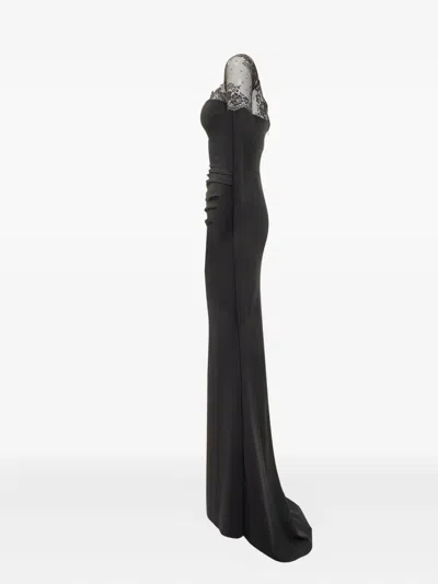Chiara Boni La Petite Robe Gonno Lace-insert Maxi Dress
