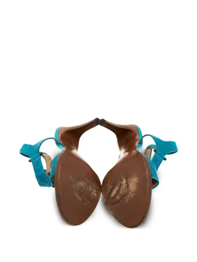 Pre-owned Bottega Veneta Intrecciato Leather Sandals