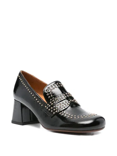 Chie Mihara 60mm Studded Block-heel Pumps