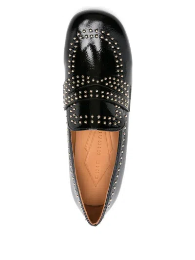 Chie Mihara 60mm Studded Block-heel Pumps