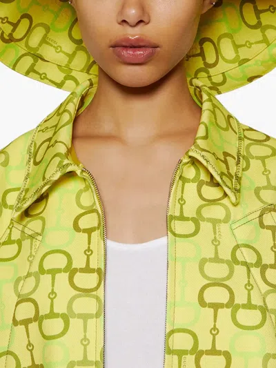 Gucci Horsebit Print Bucket Hat