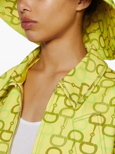 Gucci Horsebit Print Bucket Hat