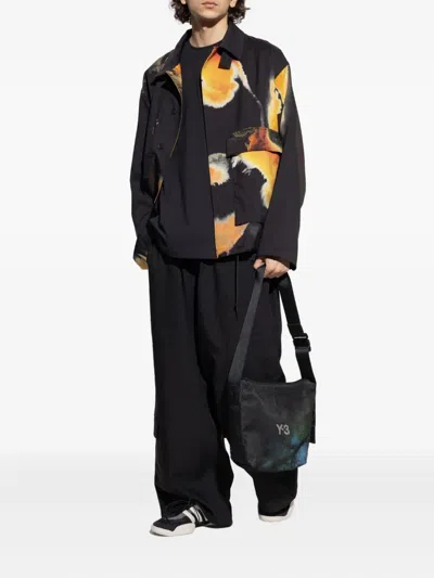 Y-3 Patch-pocket Jacket In Black