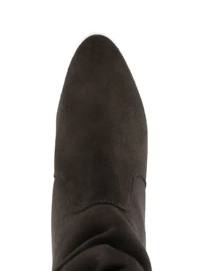 Chie Mihara Gray Shoes In Brown