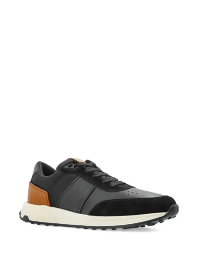 Tod's Leather Panelled Sneakers