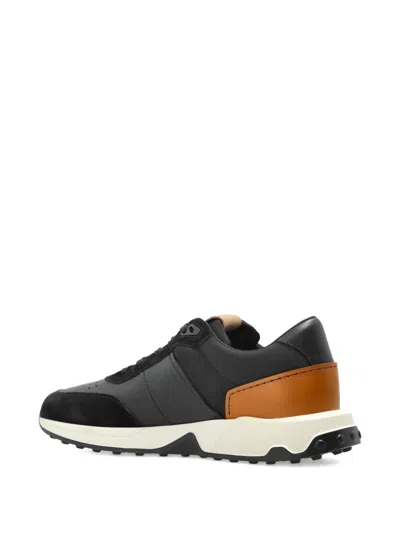 Tod's Leather Panelled Sneakers