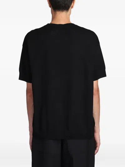 Jil Sander Short-sleeve Crew-neck T-shirt In Black