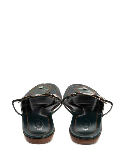 Pre-owned Tod's Vintage 2023 Buckle-embellished Sandals
