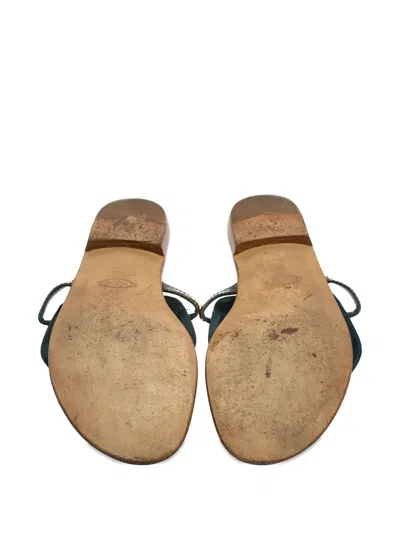 Pre-owned Tod's Vintage 2023 Buckle-embellished Sandals