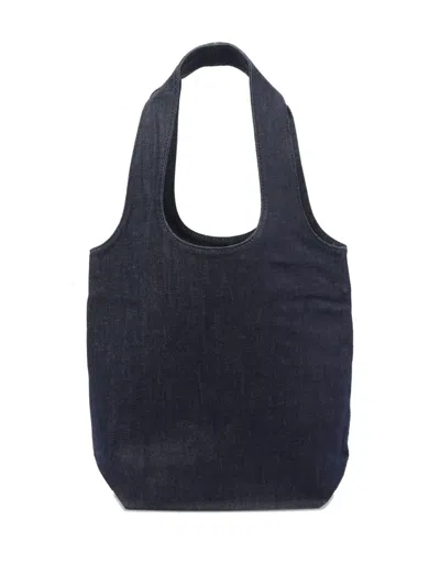 Apc Medium Ninon Denim Tote Bag