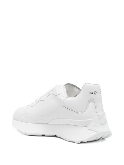 Alexander Mcqueen Alexander Mc Queen White Sprint Runner Sneakers
