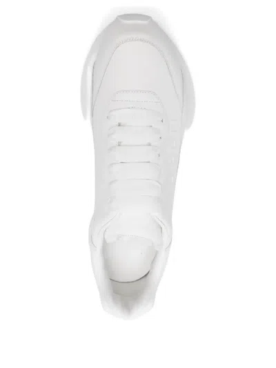 Alexander Mcqueen Alexander Mc Queen White Sprint Runner Sneakers