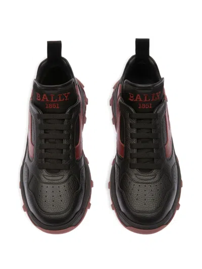 Bally Lace-up Leather Sneakers