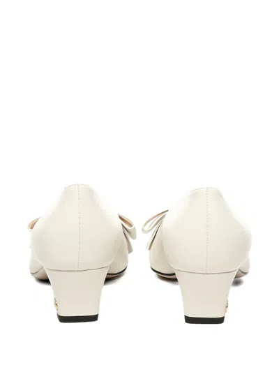 Valentino Garavani Bowow Pumps In Yellow