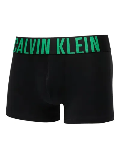 Calvin Klein Logo-print Boxers (pack Of 3) In Black