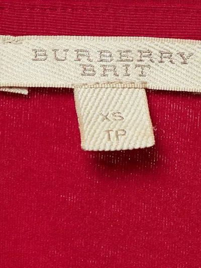 Pre-owned Burberry Cotton-blend T-shirt