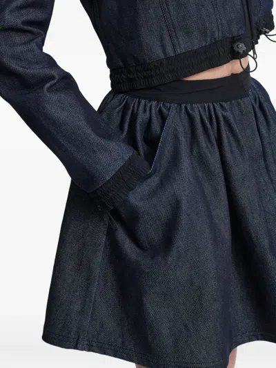 Cecilie Bahnsen Bobbi Waistband Pocket Skirt In Blue