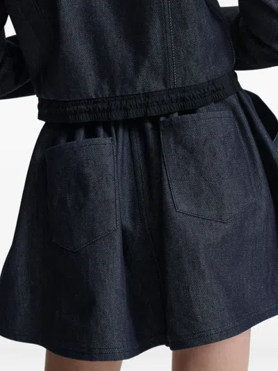 Cecilie Bahnsen Bobbi Waistband Pocket Skirt In Blue