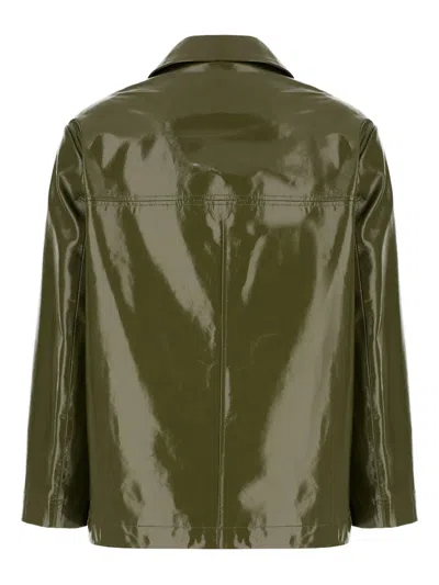 Paul Smith Panelled Leather Jacket