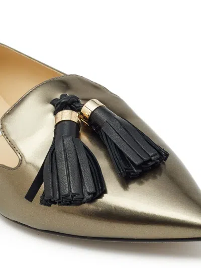 Pre-owned Jimmy Choo Tassel-toe Ballet Flats