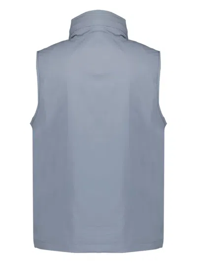 K-way Valen Zip-fastening Gilet In Blue