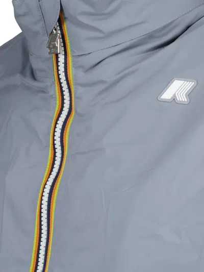 K-way Valen Zip-fastening Gilet In Blue