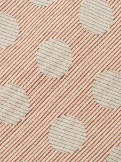 Pre-owned Giorgio Armani 2024 Polka Dot Silk Tie In Pink
