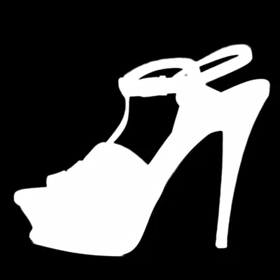 Pre-owned Saint Laurent 145mm Leather Platform Sandals