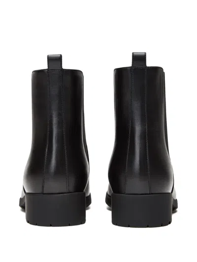 Bally Pull-tab Chelsea Boots In Black